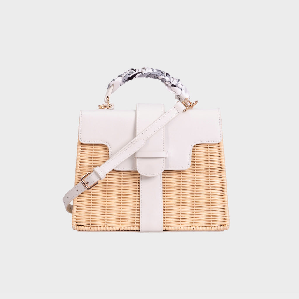 Chez La Mer Étienne Bag White