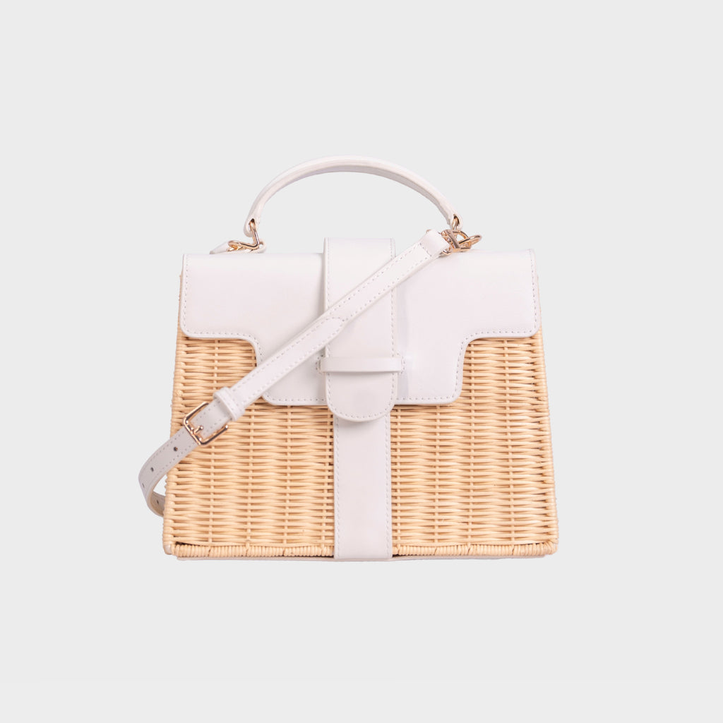 Chez La Mer Étienne Bag White