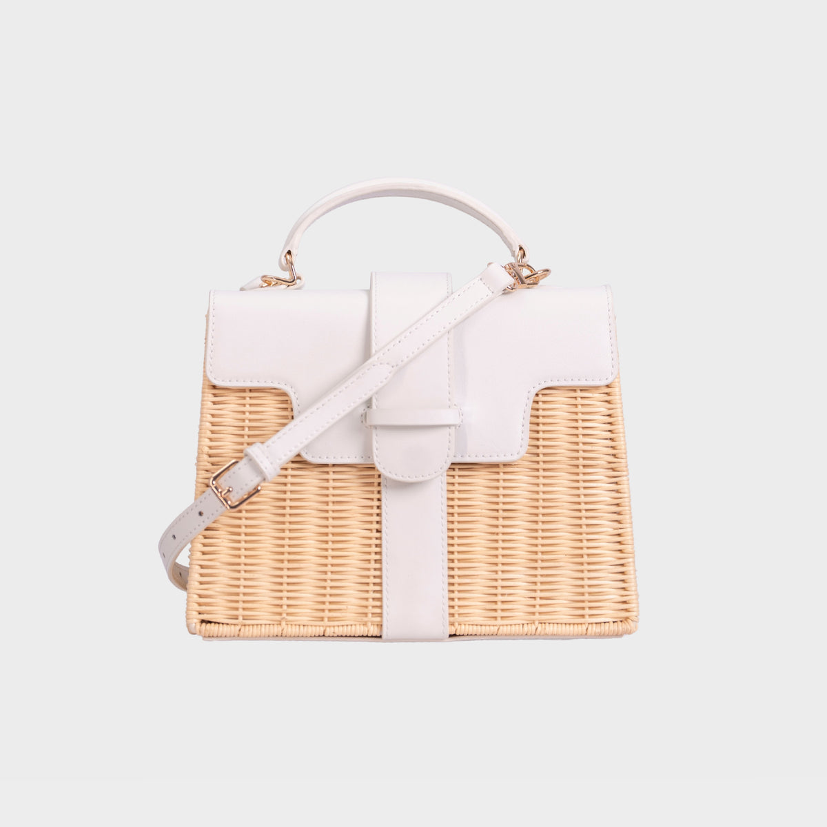 Chez La Mer Étienne Bag White