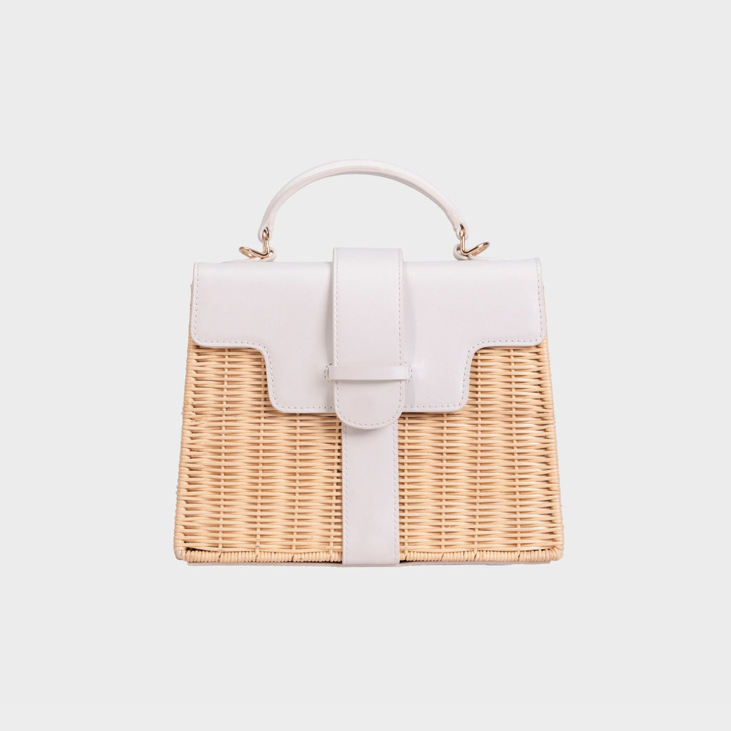 Chez La Mer Étienne Bag White