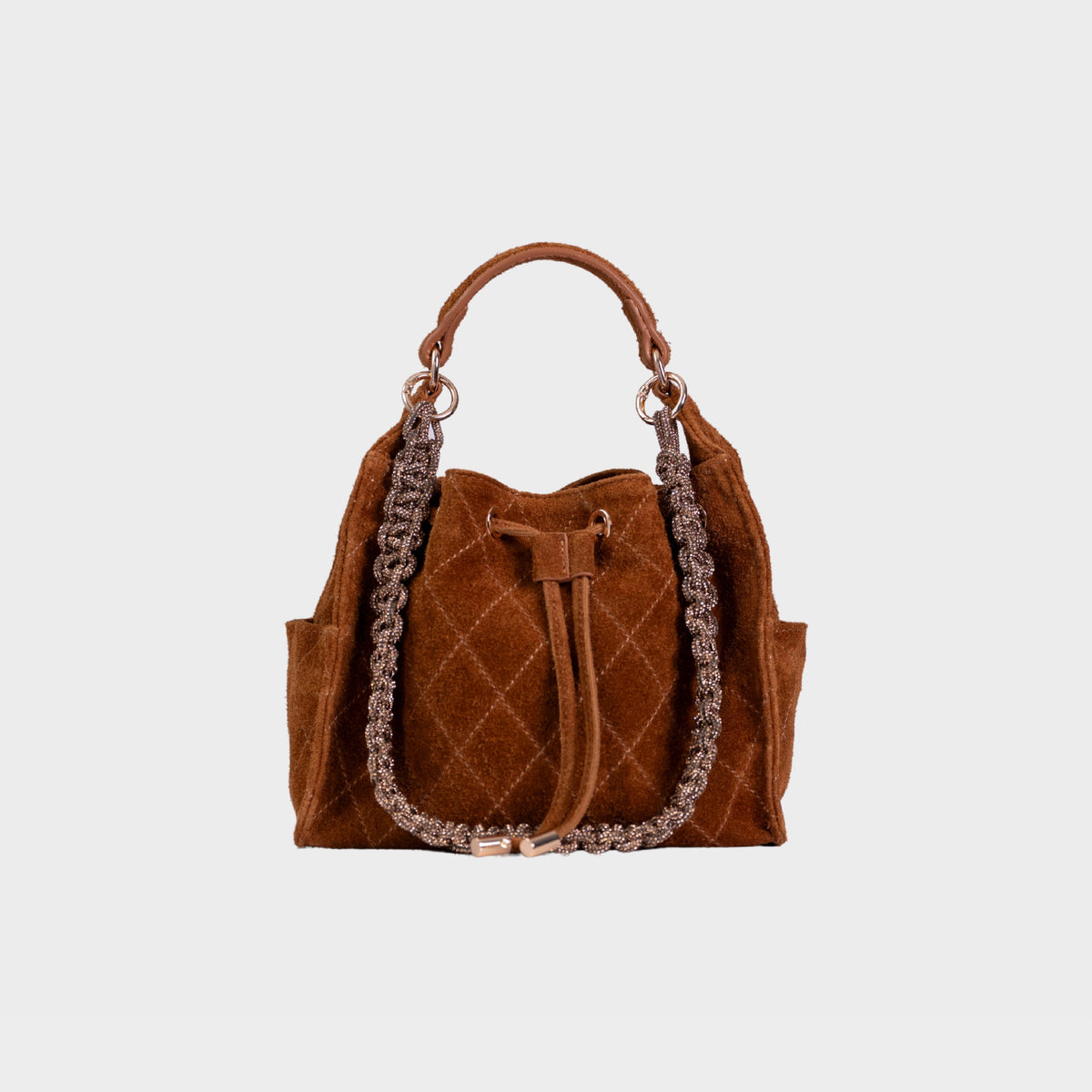 Chez La Mer Méribel Bag Camel mini
