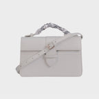 Chez La Mer Lille Bag Crocodile White leather