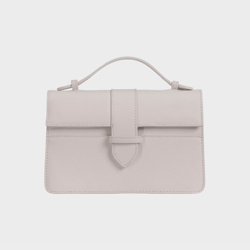 Chez La Mer Lille Bag White Epsom leather