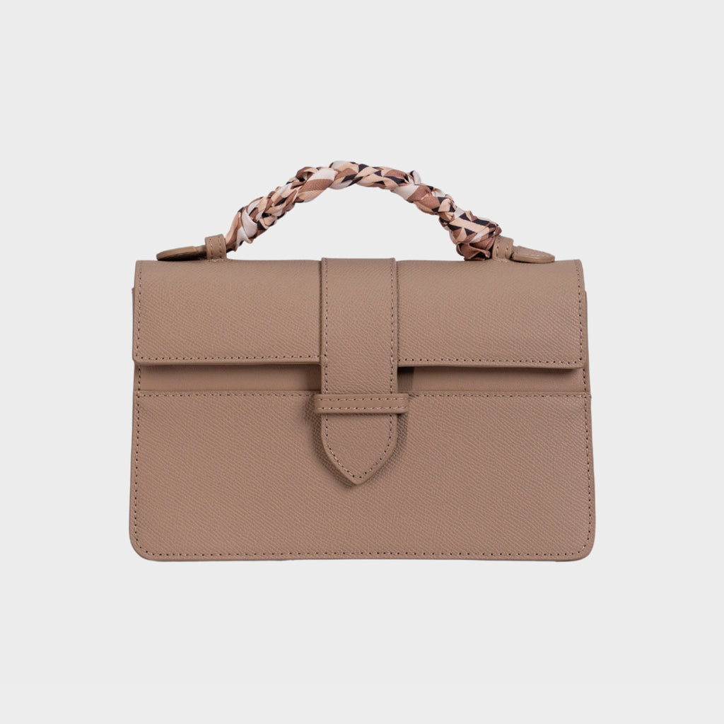 Chez La Mer Lille Bag Nude Epsom leather