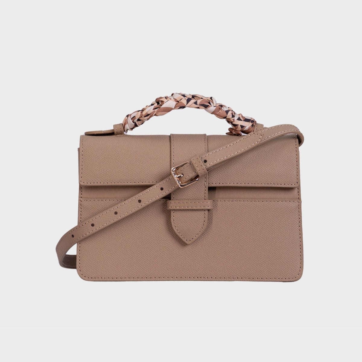 Chez La Mer Lille Bag Nude Epsom leather