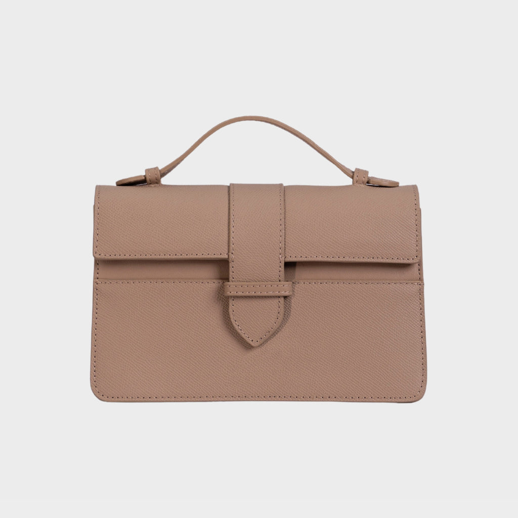 Chez La Mer Lille Bag Nude Epsom leather