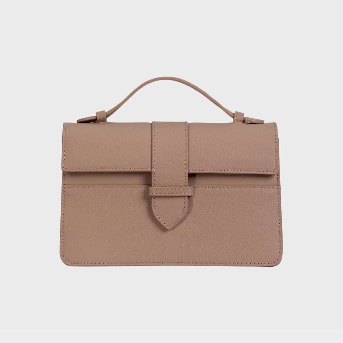 Chez La Mer Lille Bag Nude Epsom leather