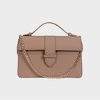 Chez La Mer Lille Bag Nude Epsom leather