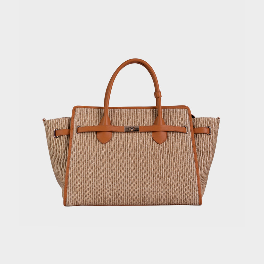 Chez La Mer La Provence Bag Medium Camel