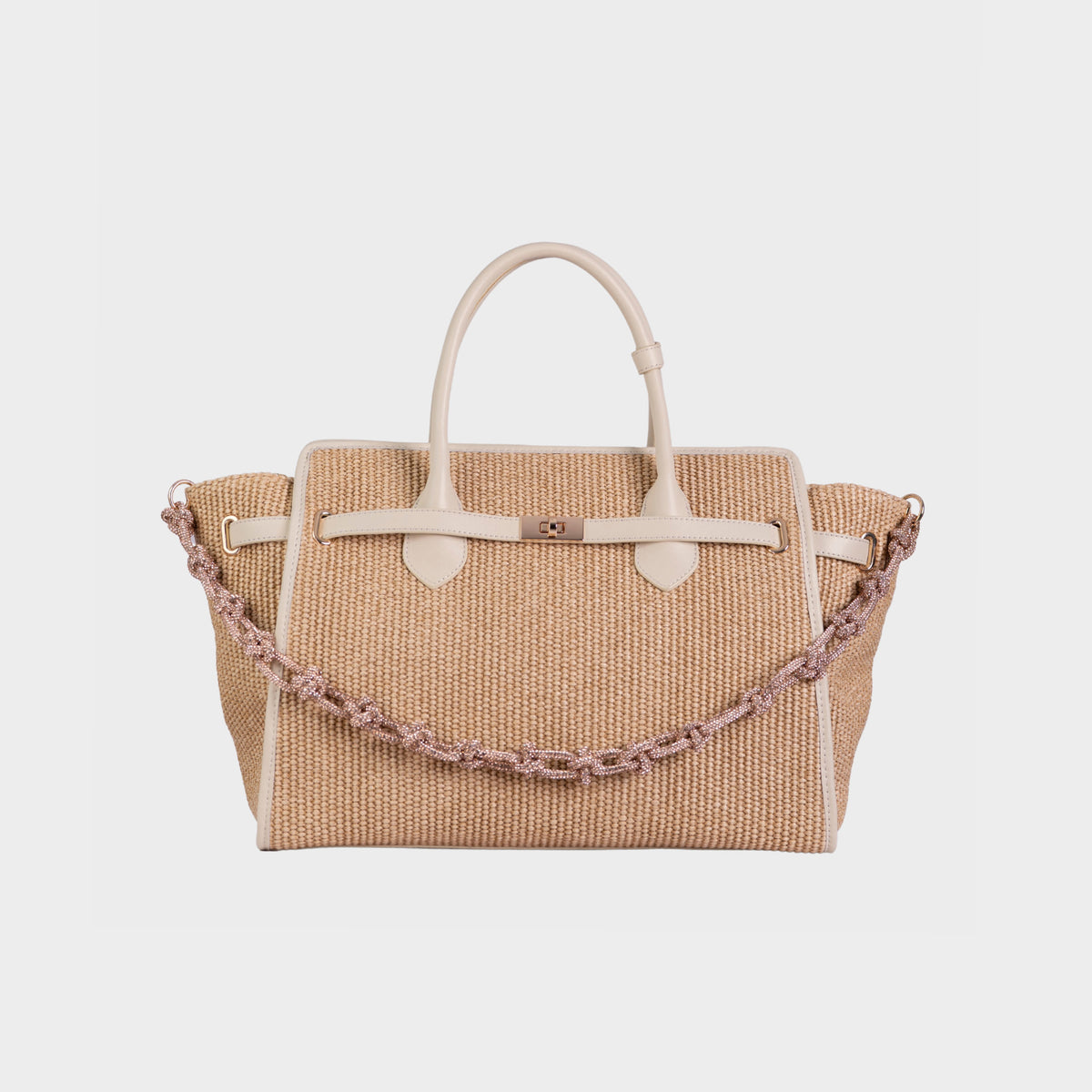 Chez La Mer La Provence Bag Medium Off White