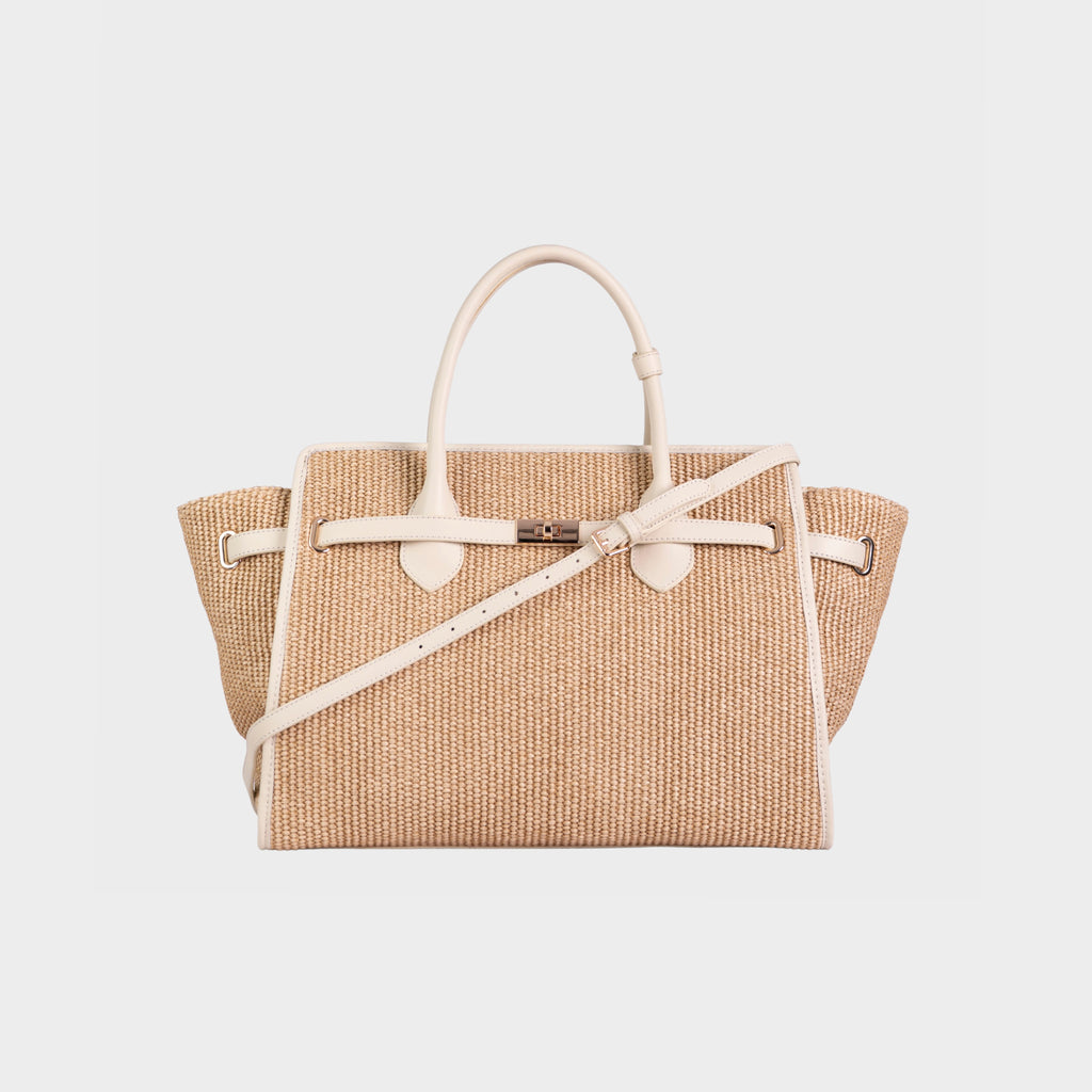 Chez La Mer La Provence Bag Medium Off White