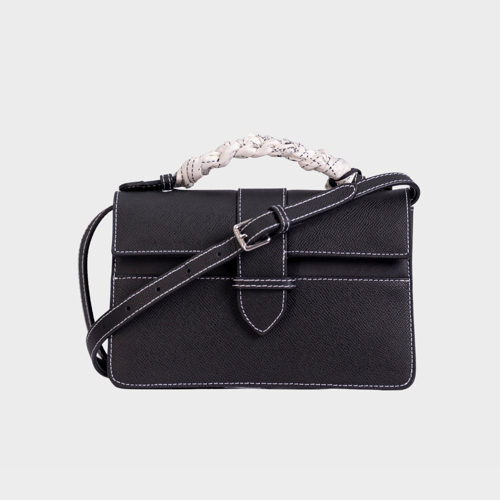 Chez La Mer Lille Bag Black Epsom leather