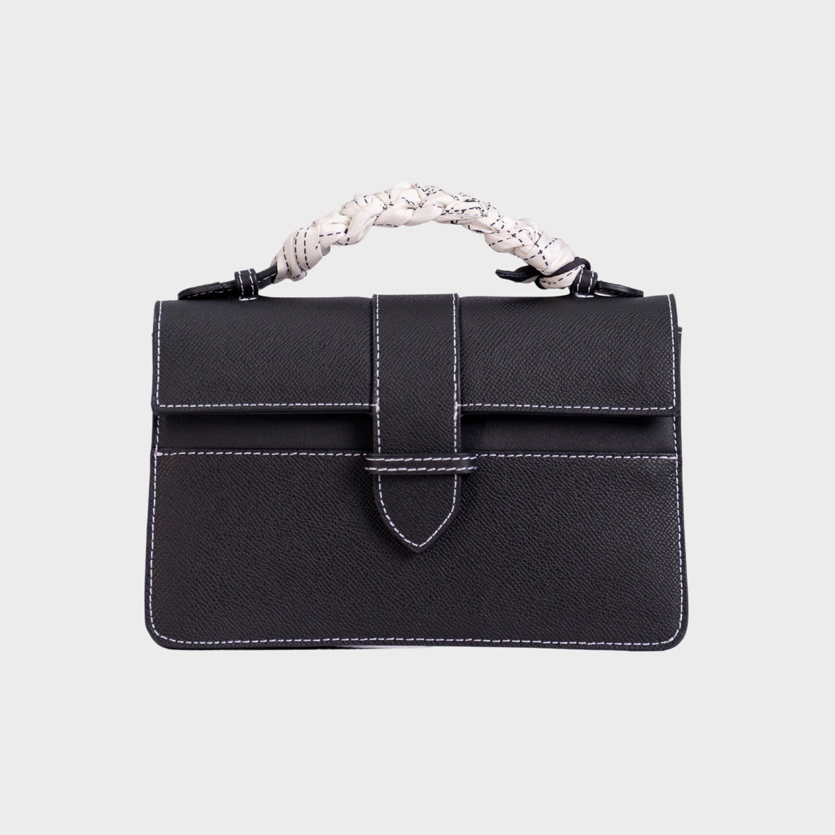 Chez La Mer Lille Bag Black Epsom leather