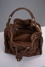 Chez La Mer Méribel Bag Mocha mini