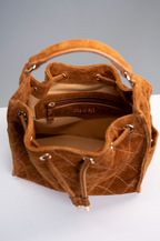 Chez La Mer Méribel Bag Camel mini
