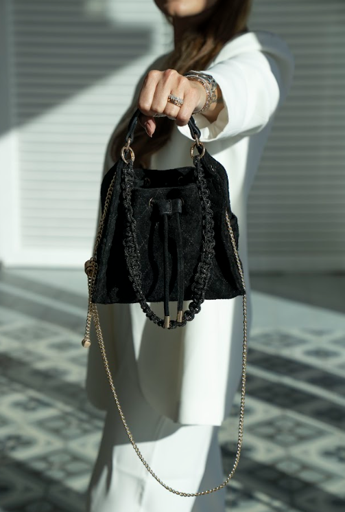 Chez La Mer Méribel Bag Black mini
