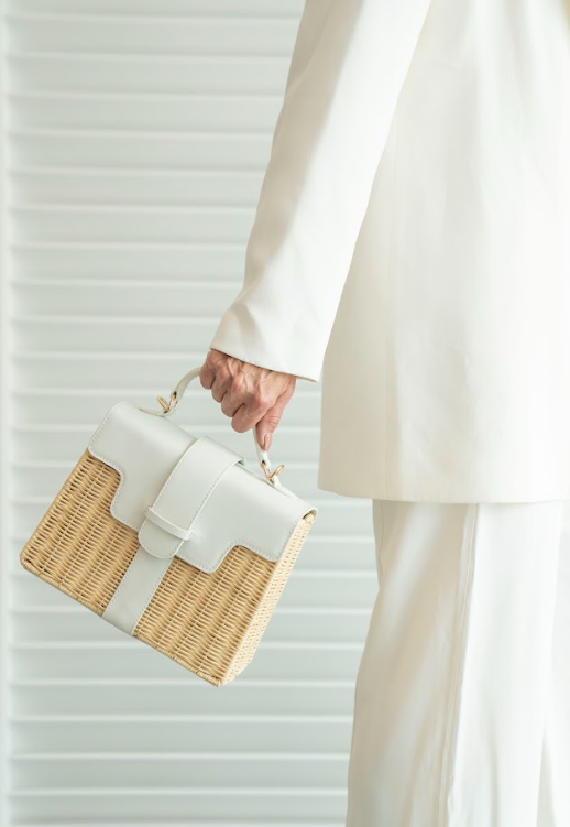 Chez La Mer Étienne Bag White