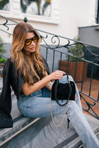 Chez La Mer Méribel Bag Black mini