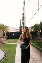 Chez La Mer Lille Bag Black Epsom leather