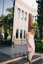 Chez La Mer Lille Bag Blush Epsom leather