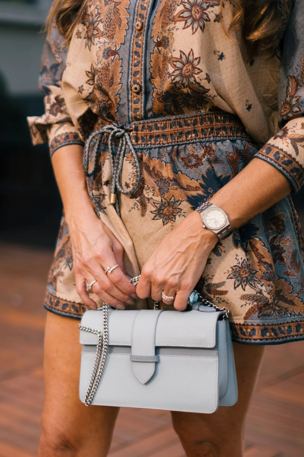 Chez La Mer Lille Bag Light Blue