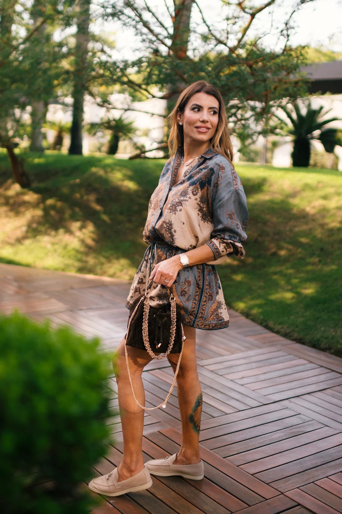 Chez La Mer Méribel Bag Mocha mini
