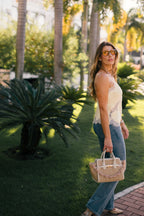 Chez La Mer La Provence Bag Mini Off White