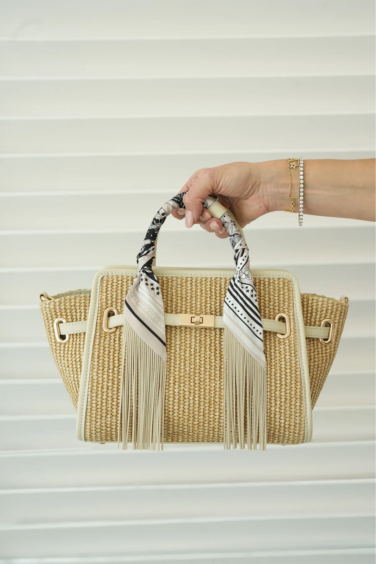 Chez La Mer La Provence Bag Mini Off White