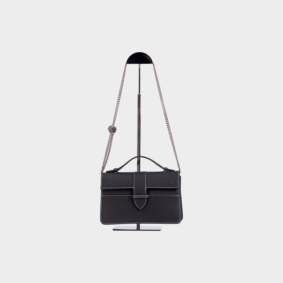 Chez La Mer Lille Bag Black Epsom leather