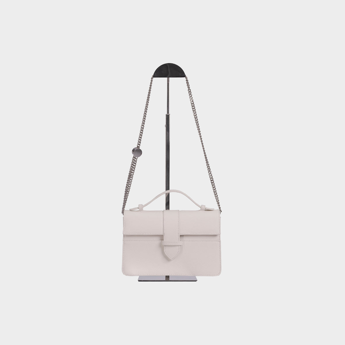 Chez La Mer Lille Bag White Epsom leather