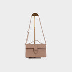 Chez La Mer Lille Bag Crocodile Nude leather