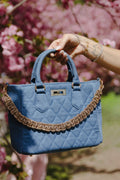 Chez La Mer Saint Tropez mini Bag in Dark Denim