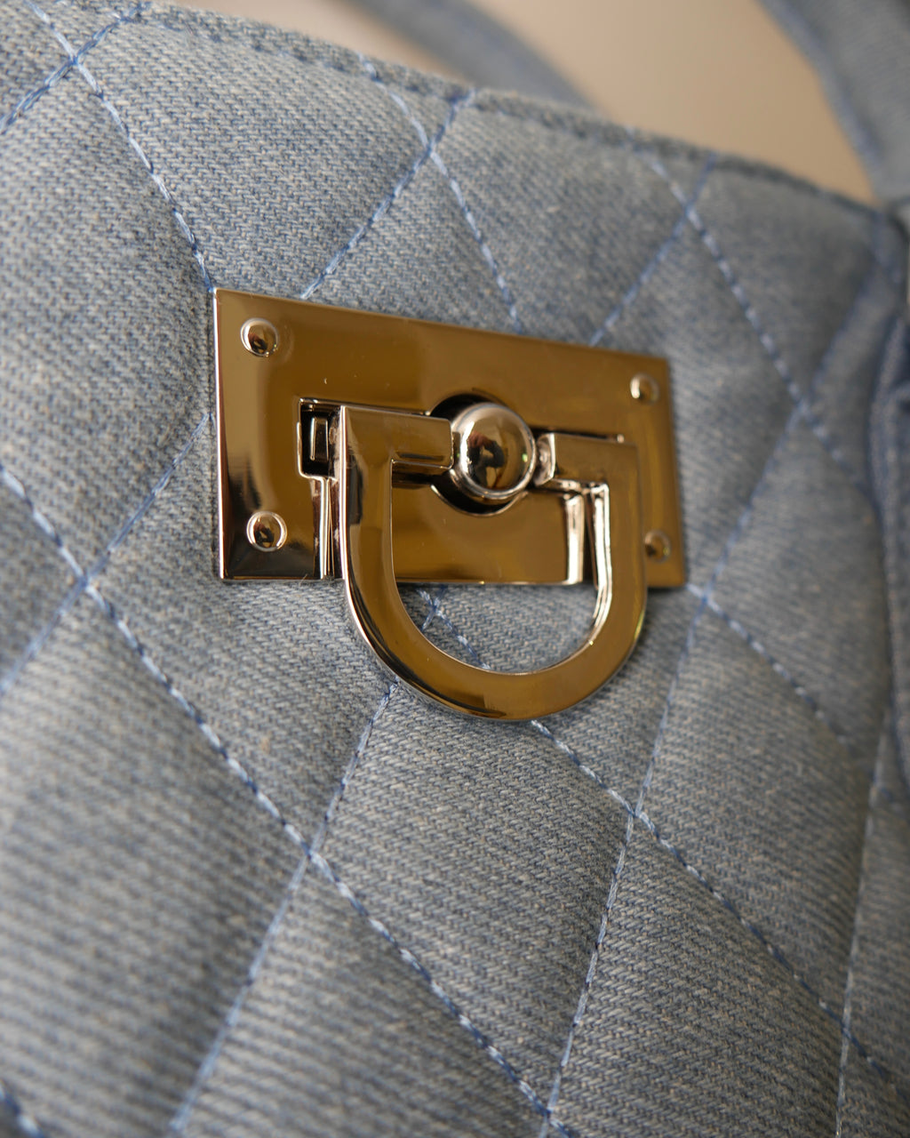 Chez La Mer Saint Tropez mini Bag in Light Denim