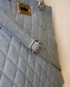 Chez La Mer Saint Tropez mini Bag in Light Denim