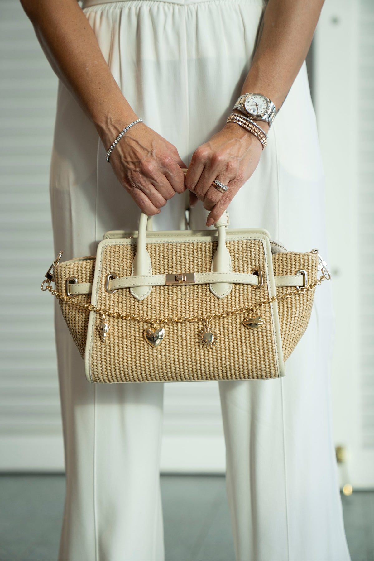 Chez La Mer La Provence Bag Mini Off White